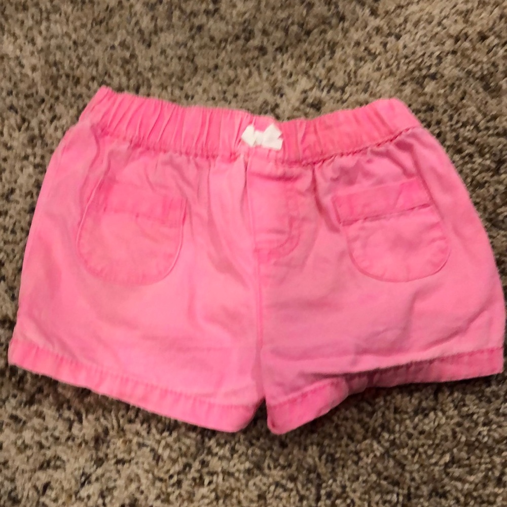 Carter’s Jean shorts hot pink